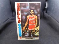 1976-77 Topps Bob Love NBA Super Sized Card
