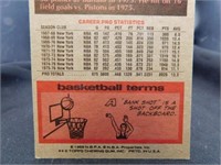 1976-77 Topps Bill Bradley NBA Super Sized Card