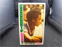 1976-77 Topps David Thompson NBA Super Sized Card