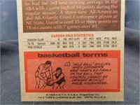 1976-77 Topps David Thompson NBA Super Sized Card