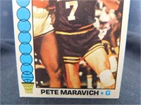 1976-77 Topps Pete Maravich NBA Super Sized Card