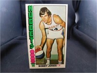 1976-77 Topps Bobby Jones NBA Super Sized Card