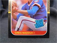 Greg Maddux Rookie Card 87 Donruss No. 36