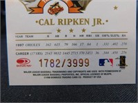 Cal Ripken Jr 98 Donruss Fractal Insert #1782/3999