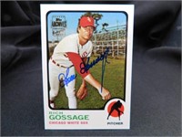Rich Gossage Autographed 01 Topps MLB Card No.174