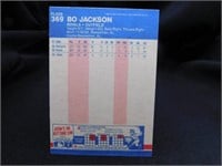 Bo Jackson Rookie Card 1987 Fleer MLB Card