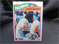 Leroy Selmon Rookie Card 1977 Topps NFL Card