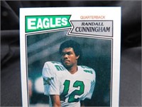 Randall Cunningham Rookie Card 1987 Topps NFL Card