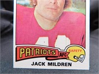 Jack Mildren 1975 Topps NFL Card No. 431