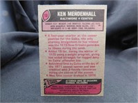 Ken Mendenhall 1977 Topps NFL Card No. 13