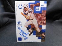 Raymond Berry Autographed 99 Upper Deck NFL Card