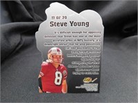 Steve Young 97 Skybox EX2000 Insert No. 17 of 20