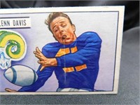 Glenn Davis 1951 Bowman NFL Card No. 42