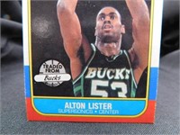 Alton Lister 1986 Fleer NBA Card No.64