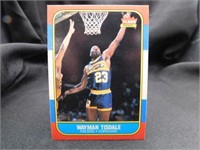 Wayman Tisdale 1986 Fleer NBA Rookie Card No. 113