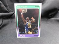 Karl Malone 1988 Fleer NBA Card No. 114