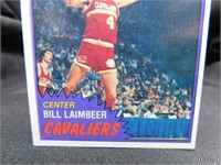 Bill Laimbeer Rookie Card 1981 Topps No. 74