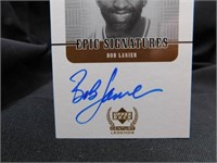 Bob Lanier Autographed 99 Upper Deck NBA Card