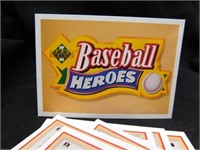 1990 MLB Baseball Heroes Nolan Ryan 18 Card Set