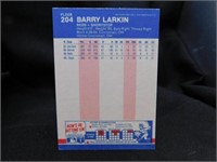 Barry Larkin Rookie Card MLB 1987 Fleer No. 204