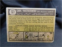 Carl Yastrzemski Star Rookie Card 61 Topps No. 287