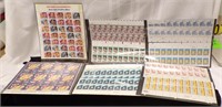 29 CENT ROCK & ROLL SHEETS OF STAMPS, OTHER FULL..