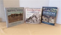 (3) BOOKS ABOUT THE CIVIL WAR