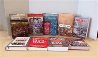 (9) BOOKS ABOUT THE CIVIL WAR