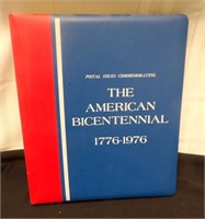 1976 POSTAGE STAMP ALBUM "THE AMERICAN....