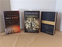 (3) BOOKS ABOUT THE 1918 SPANISH FLU PANDEMIC