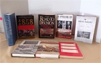 (8) BOOKS ABOUT THE CIVIL WAR