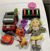 Misc toys with doll