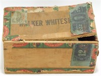Antique Walker Whiteside La Crosse, WI, Cigar Box