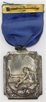 Vintage Sterling Silver Sports Medal - Weighs
