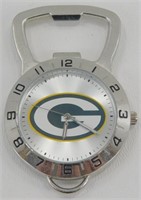 Green Bay Packers Quartz Watch and Bottle Opener