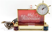 * Old Milwaukee Nautical Clock for Parts/Repair -