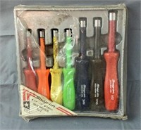 NOS Snap On 7 pc Nut Driver Set