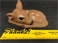 Deer Fawn Figurine Ceramic
