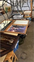 Lot of Picture Frames & Mirrors