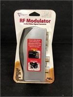 TriQuest RF Modulator audio video signal converter