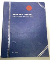 Buffalo Nickel book w/coins (1913-1938)