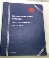 Washington Head Quarter Book w/coins (1946- 1959)