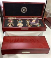 16 coin set- Crowning Momemts of Queen Elizabeth