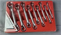 NOS Snap On 9 piece Offset Box Wrench Set