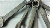 Vintage 6 pcs Snap On combination wrench set