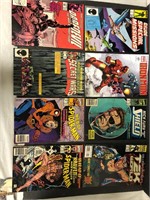 Lot of 8 Marvel comics