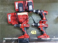 Black & Decker Firestorm Drills, Battery Chargers