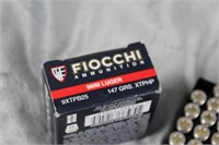 FIOCCHI 25 9MM AMMO 25 RDS.