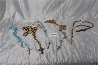 LOT OF FIVE ROSARY'S