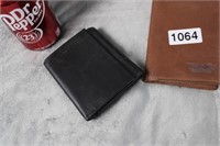 LOT OF THREE LEATHER WALLETS